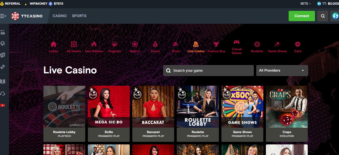 Ttcasino - Sòng Bạc Trực Tuyến Khuynh Đảo Thị Trường Việt Nam